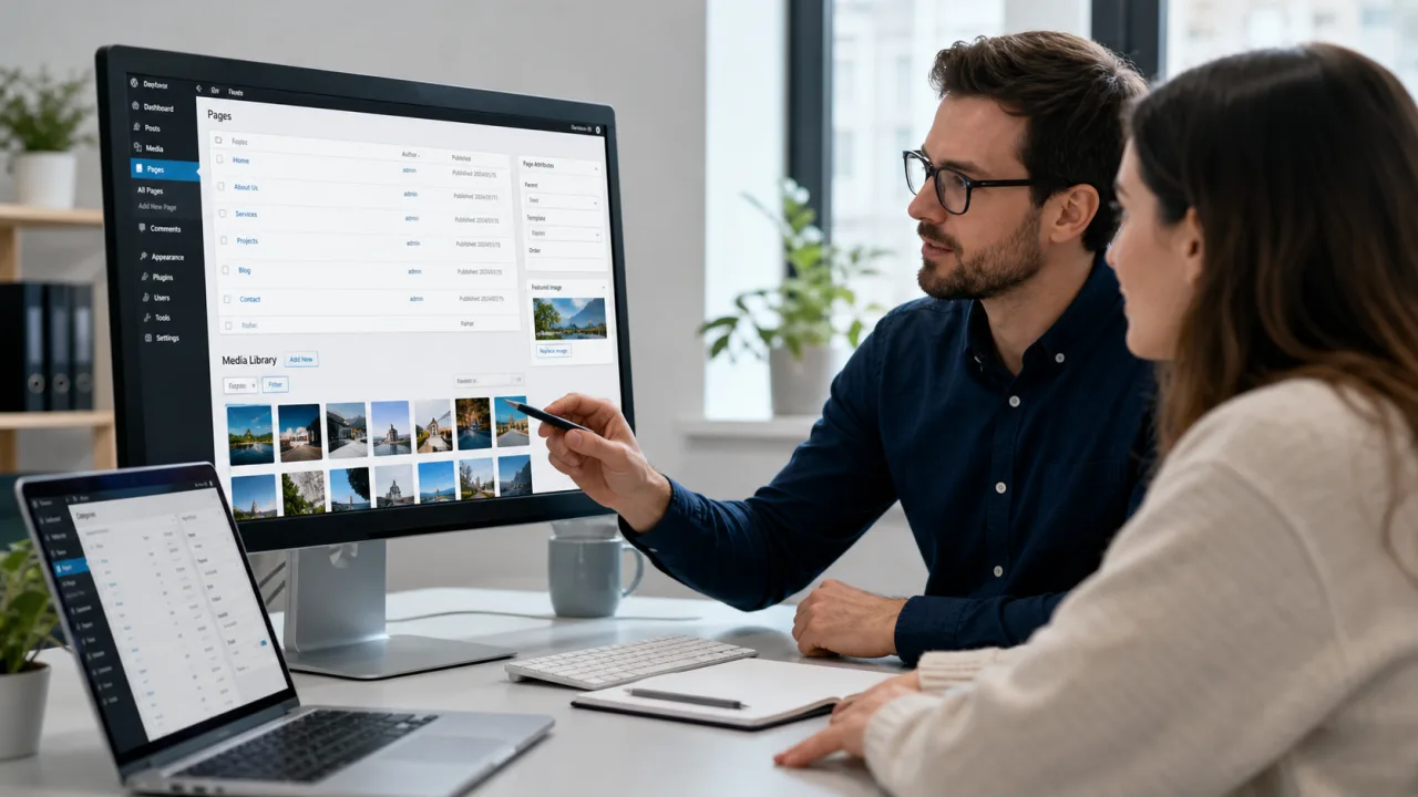Podešavanje web portala